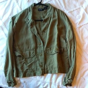 Nicole Miller, Small, Green Jacket